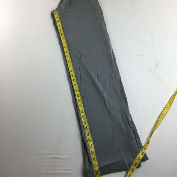 Pier Antonio Gaspari Womens Flared Leg Pants Gray Size Small - Picture 4 of 10